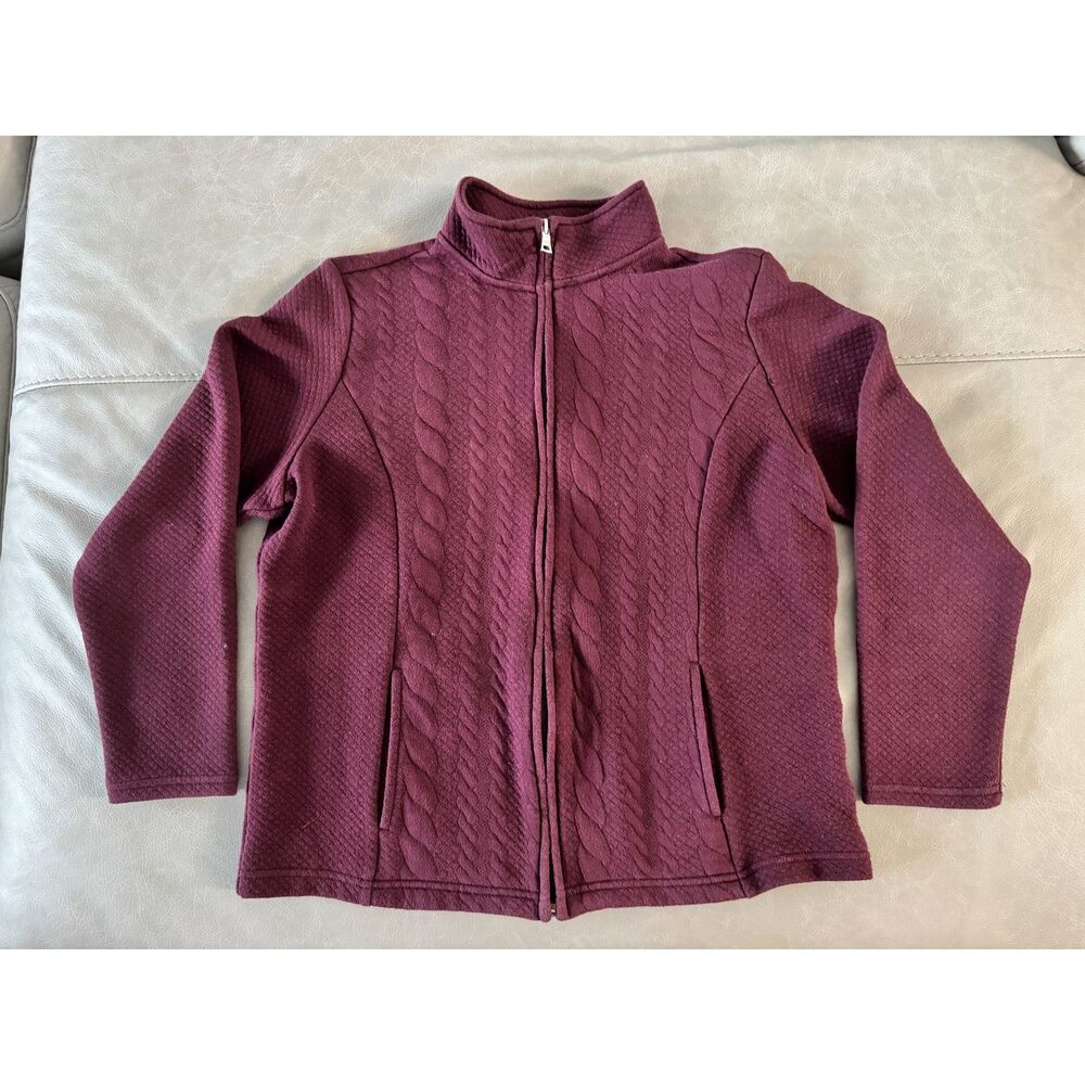 Croft & Barrow Full-Zip Fleece Jacket